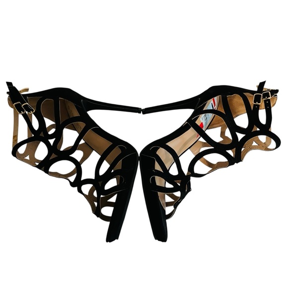 Report Black Strappy Heels - Picture 6 of 8